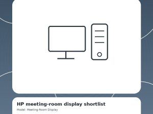 HP meeting-room display shortlist - Zapcart Technology Qatar