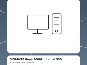 GIGABYTE Gen4 4000E Internal SSD - Zapcart Technology Qatar