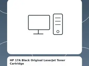 HP 17A Black Original LaserJet Toner Cartridge - Zapcart Technology Qatar