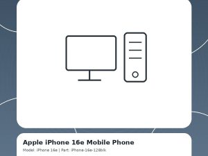 Apple iPhone 16e Mobile Phone - Zapcart Technology Qatar