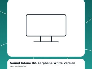 Sound Intone I65 Earphone White Version - Zapcart Technology Qatar