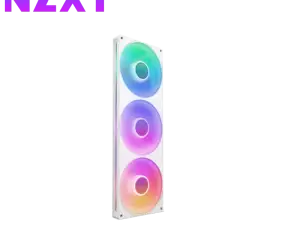 NZXT F420 RGB Core Fan (Single Frame) - White - Zapcart Technology Qatar
