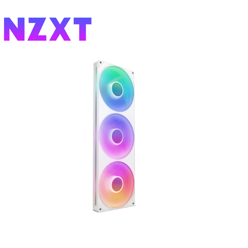 NZXT F420 RGB Core Fan (Single Frame) - White - Zapcart Technology Qatar