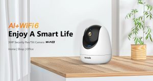 Tenda CP3 Pro 2K 3MP Security Pan/Tilt Camera - Zapcart Technology Qatar