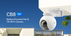 EZVIZ CB8 Battery-Powered Pan & Tilt Wi-Fi Camera - Zapcart Technology Qatar
