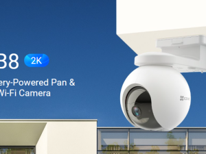 EZVIZ CB8 Battery-Powered Pan & Tilt Wi-Fi Camera - Zapcart Technology Qatar