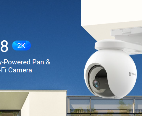 EZVIZ CB8 Battery-Powered Pan & Tilt Wi-Fi Camera - Zapcart Technology Qatar