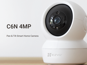 EZVIZ C6N 4MP Smart Wi-Fi Pan & Tilt Camera - Zapcart Technology Qatar