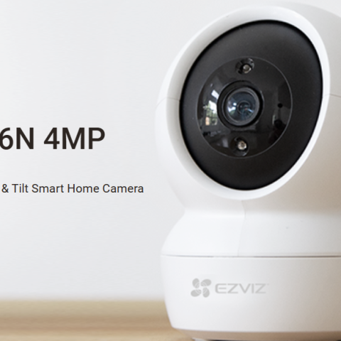 EZVIZ C6N 4MP Smart Wi-Fi Pan & Tilt Camera - Zapcart Technology Qatar