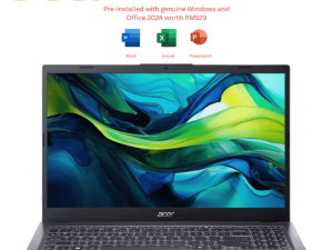 ACER Aspire 15 A15-51M-52FK/ A15-51M-57U7/ A15-51M-74VY 15.6" FHD Laptop (Core 5 120U/ Core 7 150U, 8GB/16GB) - Zapcart Technology Qatar