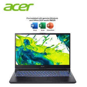 Acer Aspire 7 A715-59G-50YE 15.6'' FHD 144Hz Gaming Laptop Black (i5-13420H, 16GB, 512GB SSD, RTX3050 6GB, W11, HS+M365) - Zapcart Technology Qatar
