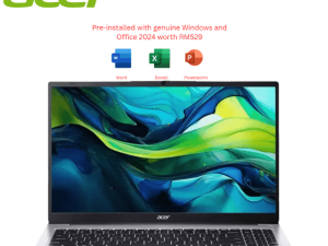 Acer Aspire Lite 15 AL15-53P-59PC 15.6" FHD Laptop Pure Silver (Intel Core 5 120U, 16GB, 512GB SSD, Intel, W11, H&S 2024+M365) - Zapcart Technology Qatar