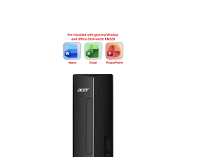Acer Aspire XC1725-5125W11 PC Desktop (CU5-125H, 8GB D5, 512GB SSD, Intel, KB/MOUSE, H&S, W11) - Zapcart Technology Qatar