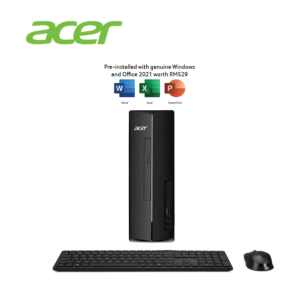 ACER Aspire XC1785-14700W11 Desktop PC Black ( i7-14700, 8GB, 512GB SSD, Intel, W11, HS ) - Zapcart Technology Qatar