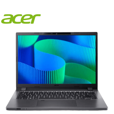 Acer Commercial Laptop TravelMate P214-55-G2-544V 14" WUXGA Grey (C5-120U, 8GB D5, 512GB, Intel, W11 PRO, 3 YRS ONSITE) - Zapcart Technology Qatar