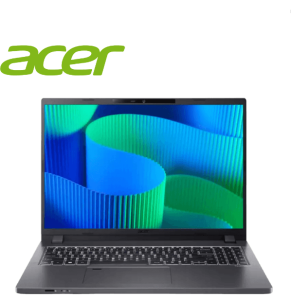 Acer Commercial Laptop TravelMate P216-51-G2-558E 16.0" IPS WUXGA (Core 5 120U, 8GB D5, 512GB SSD, W11P, 3Y) - Zapcart Technology Qatar