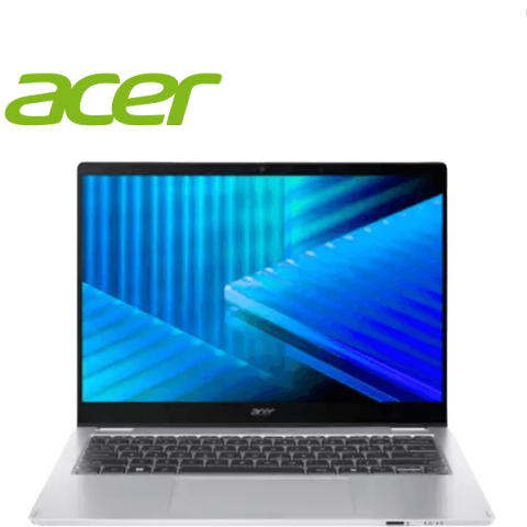Acer Commercial Laptop Travelmate Spin P414RN-55-75MG 14" IPS WQXGA+ (CU7 255U, 16GB D5, 512GB SSD, W11P, 3Y) - Zapcart Technology Qatar