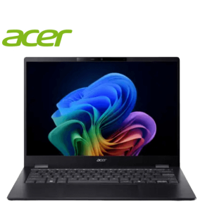 Acer Commercial Laptop TravelMate TMP614-54T-77ZN 14.0" WUXGA Touch (CU7 256V, 16GB D5, 1TB SSD, W11P, 3Y) - Zapcart Technology Qatar