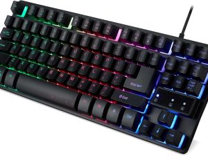 Acer Nitro Keyboard TKL USB Black (TenKeyLess, RGB lighting) - Zapcart Technology Qatar