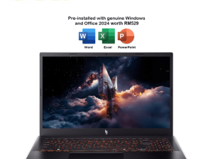 Acer Nitro V 15 ANV15-52-529N 15.6" FHD 180Hz Gaming Laptop (i5-13420H, 16GB, 512GB SSD, RTX5050 8GB, W11, HS+M365) - Zapcart Technology Qatar