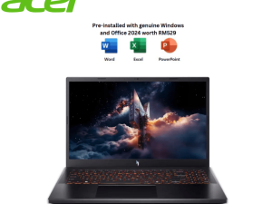 Acer Nitro V 15 ANV15-52-78XQ 15.6" FHD IPS 180Hz Gaming Laptop (i7-13620H, 16GB D5, 512GB SSD, NV RTX5050 8GB, H&S, W11) - Zapcart Technology Qatar
