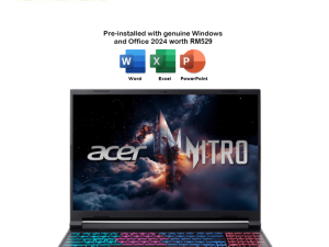 Acer Nitro V16s AI ANV16S-41-R9W8 16" WUXGA 180Hz Laptop (NVIDIA® GeForce RTX™ 5060, R7-260, 16GB, 1TB SSD, W11, HS) - Zapcart Technology Qatar
