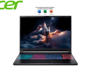 Acer Nitro V16S ANV16S-71-715L 16" WQXGA 180Hz Gaming Laptop (C7-240H, 16GB D5, 512GB SSD, NV RTX5060 8GB, H&S, W11) - Zapcart Technology Qatar