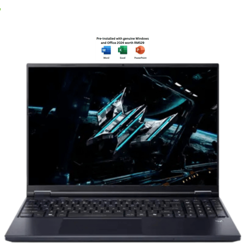 Acer Predator Helios Neo 16 PHN16-I31-551G 16" IPS 180Hz Black (i5-14450HX, 16GB DDR5, 512GB SSD, RTX 5050 8GB, H&S, W11) - Zapcart Technology Qatar