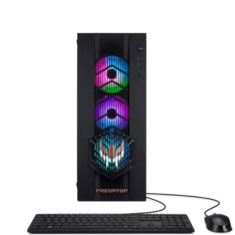 Acer Predator Orion 7000 PO7-665 Gaming Desktop (CU9-285K, 32GB D5, 1TB PCIe, NV RTX5080 16GB, KB/MOUSE, W11) - Zapcart Technology Qatar
