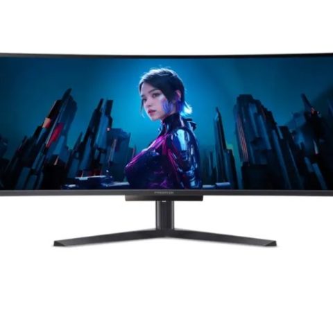 Acer Predator X49V 49" 5120 x 1440 (DWQHD) OLED Curved 144Hz Gaming Monitor - Zapcart Technology Qatar