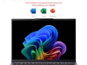 Acer Swift Go 14 AI SFG14-64-R3UG 14" WQXGA+ Laptop (AI 5 340, 16GB, 512GB SSD, ATI, W11, HS+M365) - Zapcart Technology Qatar