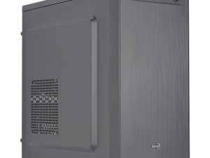 Aerocool CS-108-S-BK-V1 WITH 500W PSU (Mini Tower Case WITH PSU) (Back 80mm black fan *1) - Zapcart Technology Qatar