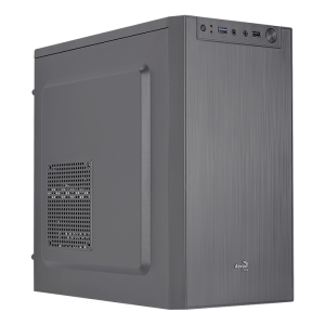 Aerocool CS-108-S-BK-V1 WITH 500W PSU (Mini Tower Case WITH PSU) (Back 80mm black fan *1) - Zapcart Technology Qatar