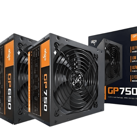 AIGO GP550 | GP650 | GP750 80 PLUS BRONZE POWER SUPPLY UNIT - Zapcart Technology Qatar