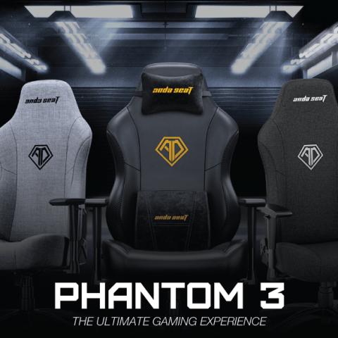 AndaSeat Phantom 3 Series Gaming Chair (L Size) - Zapcart Technology Qatar