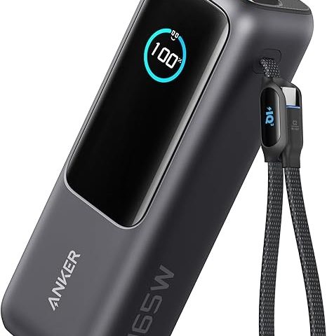 Anker A1695 3C certified (CCC) Laptop Power Bank, 25,000mAh 165W Portable Charger with Triple 100W USB-C Ports - Zapcart Technology Qatar