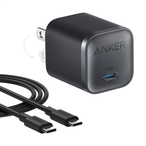 Anker Nano Charger (45W) with USB-C to USB-C Cable - Zapcart Technology Qatar