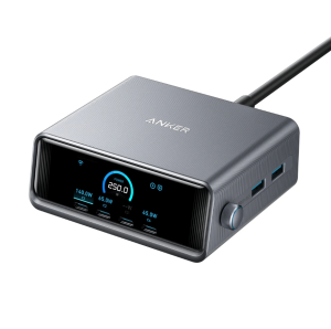 Anker Prime Charger, 250W 6-Port GaN Charging Station A2345 - Zapcart Technology Qatar