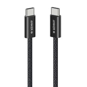 Anker Zolo USB C to USB C 240W Braided Fast Charging Cable A8060 3ft/6ft - Zapcart Technology Qatar