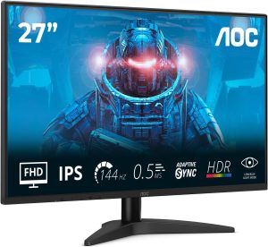 AOC 27B36X 27" 144Hz, IPS, 0.5ms FHD Gaming Monitor - Zapcart Technology Qatar