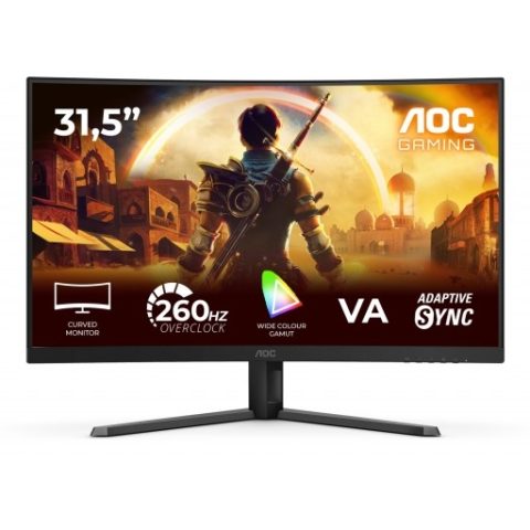 AOC C32G42ZE 31.5" FHD 260Hz 0.5ms Curved Gaming Monitor - Zapcart Technology Qatar