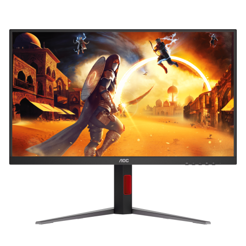 AOC U27G4 27" Dual Refresh Rate 4K UHD Gaming Monitor (3840 x 2160 resolution@160Hz, 1920 x 1080@320Hz, 0.3ms, Adaptive Sync, VESA DisplayHDR 400) - Zapcart Technology Qatar