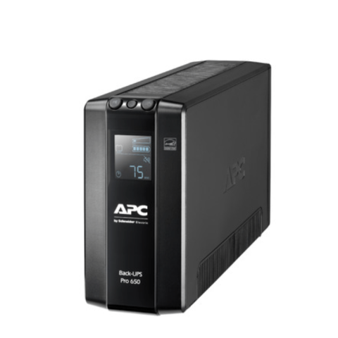 APC Back UPS Pro BR 650VA, 6 Outlets, AVR, LCD Interface - Zapcart Technology Qatar