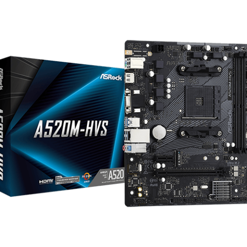 ASRock A520M-HVS Motherboard - Zapcart Technology Qatar