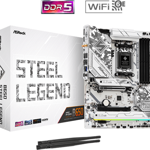 ASRock B650 Steel Legend WiFi Motherboard - Zapcart Technology Qatar