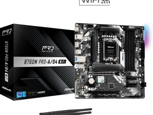 ASROCK B760M Pro-A/D4 WiFi - Zapcart Technology Qatar