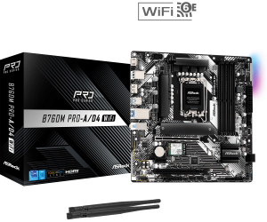 ASROCK B760M Pro-A/D4 WiFi - Zapcart Technology Qatar