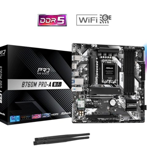 ASRock B760M PRO-A WiFi DDR5 - Zapcart Technology Qatar
