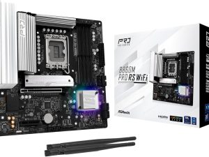 ASRock B860M Pro RS WiFi Motherboard Intel CPU Core Ultra (LGA1851) Compatible B860M Chipset DDR5 Micro ATX Motherboard - Zapcart Technology Qatar