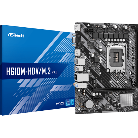 ASROCK H610M-HDV/M.2 R2.0 - Zapcart Technology Qatar